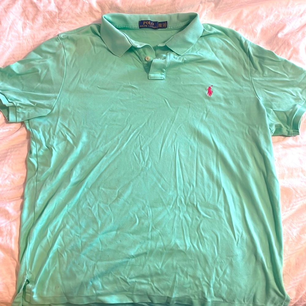 Polo Ralph lauren  xxl light green